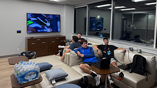 Center for Sports Media Opens New Student Spaces in Jubilee Hall